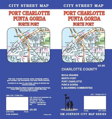 Port Charlotte / Punta Gorda / North Port, Florida Street Map - GM ...