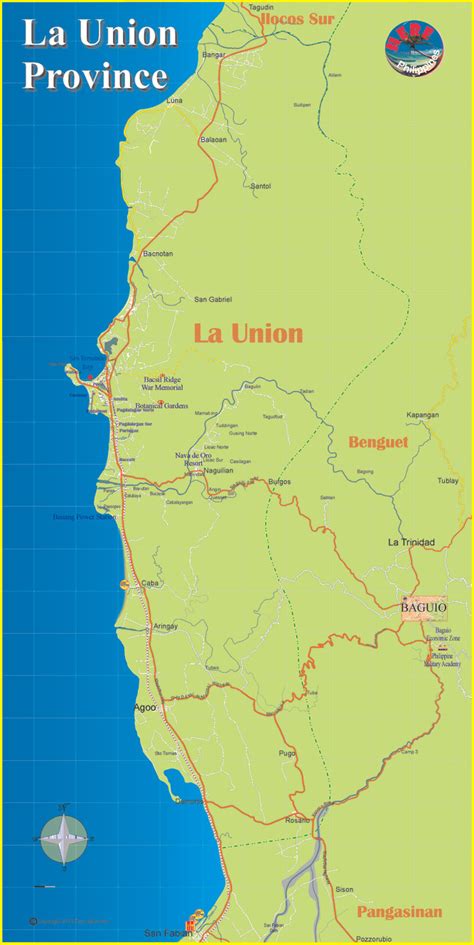 La Union Map