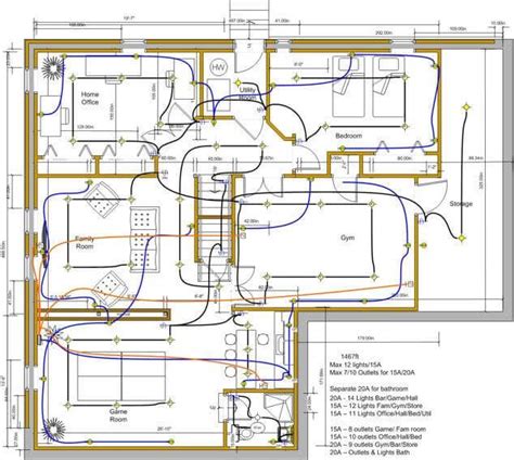 Electrical House Plan details - Engineering Discoveries Home Electrical Wiring, Electrical ...