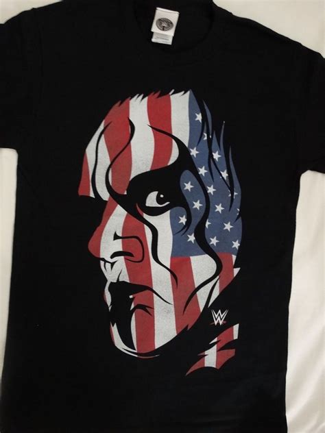 Details about Sting USA Flag Face Paint Wrestling Officially Licensed WWE T-Shirt S,M,L | Flag ...