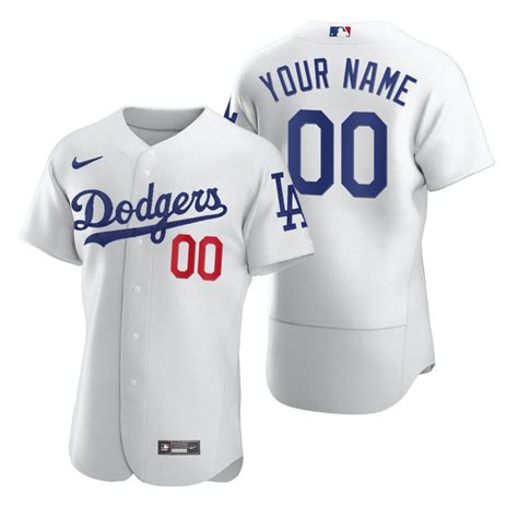 Men's Los Angeles Dodgers Custom Nike White 2020 Stitched MLB Flex Base Jersey on sale,for Cheap ...