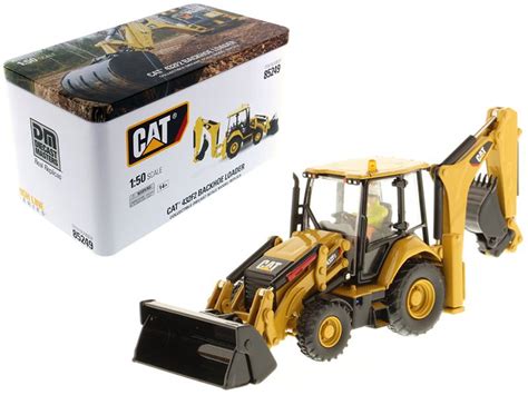 Caterpillar 432F2 Backhoe Loader High Line Series with Operator 1/50 Diecast Model by Diecast ...