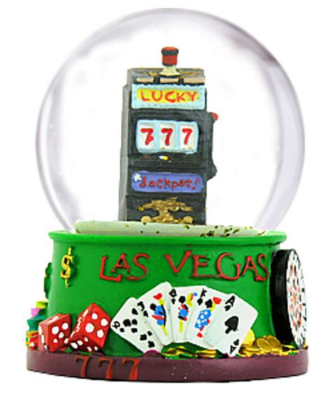 Las Vegas Snow Globe Souvenir 3.5 Inches