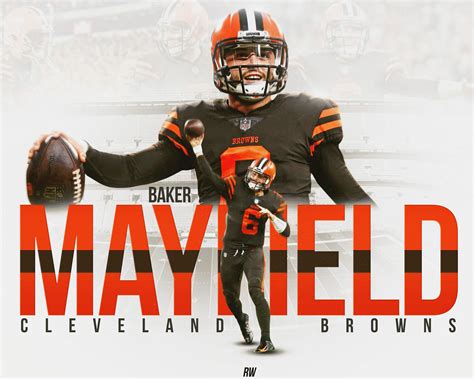 Baker Mayfield Cleveland Browns Graphic on Behance | Cleveland browns ...