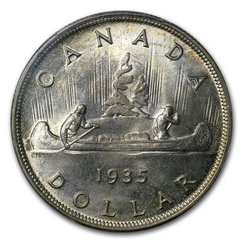 Buy 1935 Canada Silver Dollar George V MS-66 PCGS | APMEX