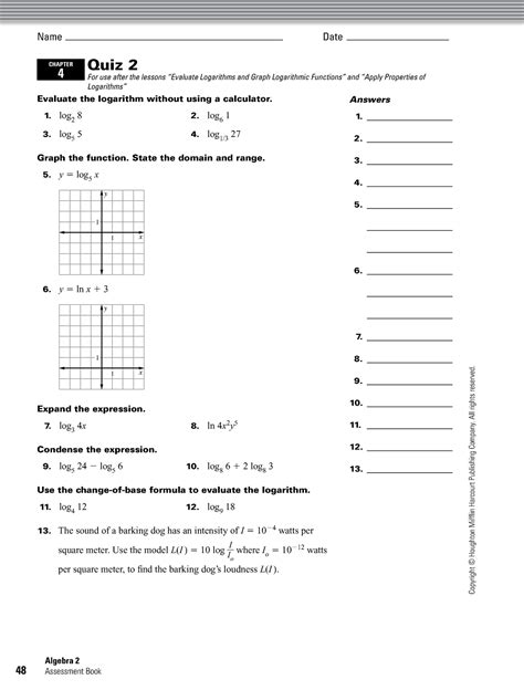 4.4-4.5 practce quiz 2 - Test - Name ——————————————————————— Date ———————————— Copyright ...