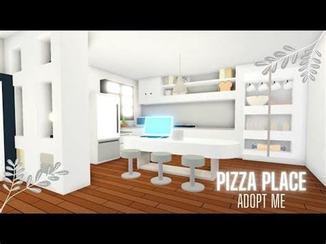 Minimalistic Home|Pizza Place Adopt Me|Speed Build - YouTube | Home roblox, Pizza place, Unique ...