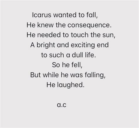 #icarus #poetry #darkpoetry #poems | Words quotes, Pretty words, Quotes