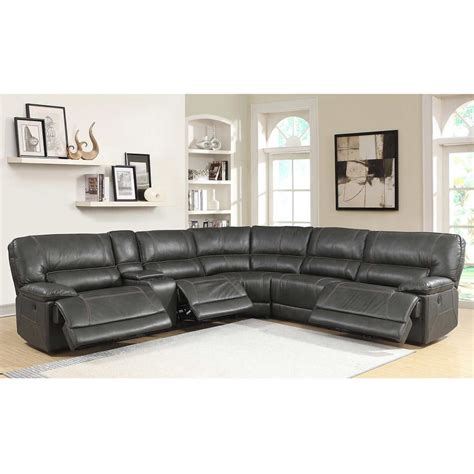 6 Piece Sectional Sofa Leather - Sofas Design Ideas