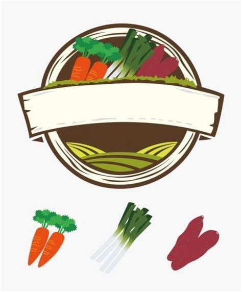 Vegetable farm logo | ai illustrator file | US$5.00 each | Ai & PNG File