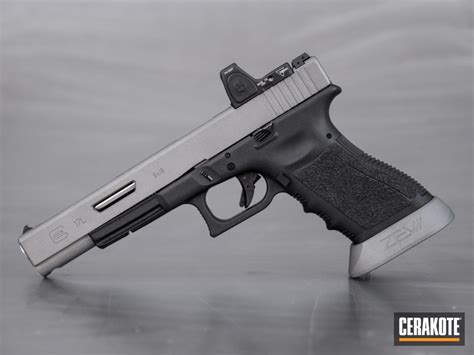 Custom Glock 17L Build coated in Cerakote Stainless by WEB USER | Cerakote