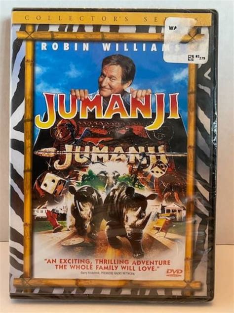 Retro 1995 Jumanji DVD factory Sealed Starting: Robin - Etsy