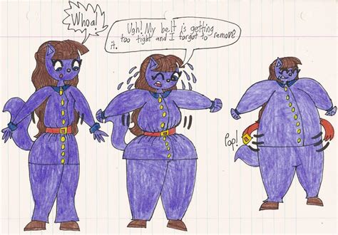 Violet Beauregarde Inflation Deviantart - Blue berry Milly by shydude | Body Inflation | Know ...