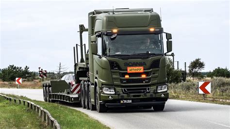 Scania V8 R650 Highline 8x4/4 Heavy Transport - Danish Army - Scania ...