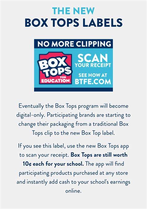 Box Tops for Education – Breen Parent Teacher Club