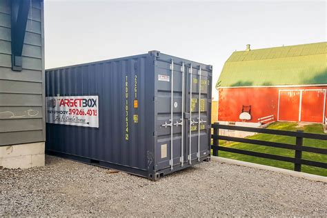 Storage Pod Rentals in Abbotsford - TargetBox Container Rental & Sales