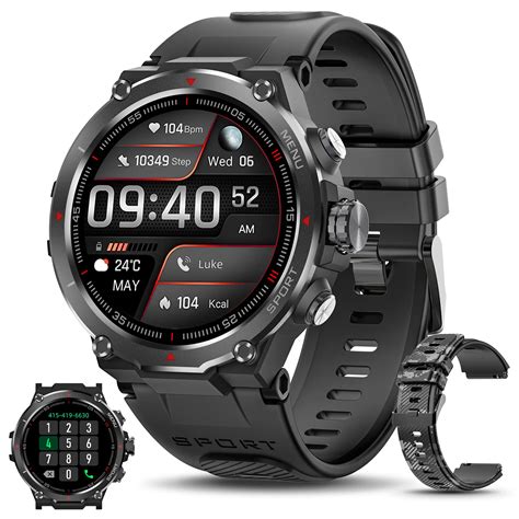 Military Smart Watch For Men (Answer/Dial Calls), 2022 Newest Bluetooth ...