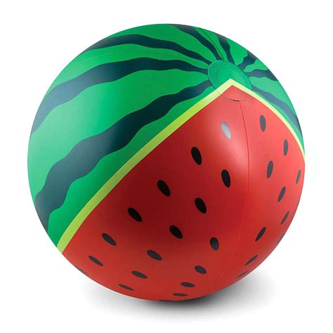 Giant 20" Watermelon Beach Ball | Summer & Backyard Theme Party Decorations