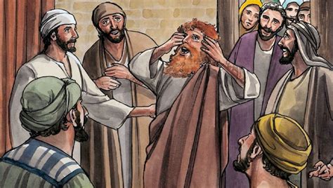 Jesus Heals Two Blind Men and a Mute Man - Bible Story