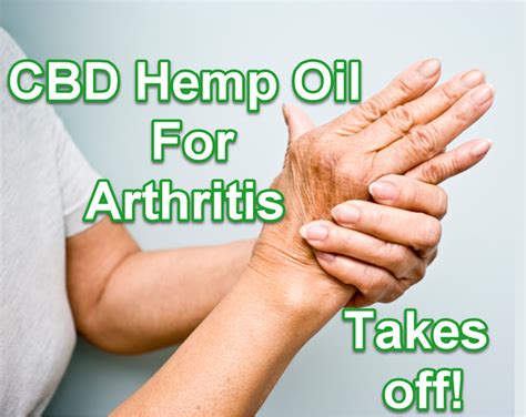 CBD Hemp Oil For Arthritis