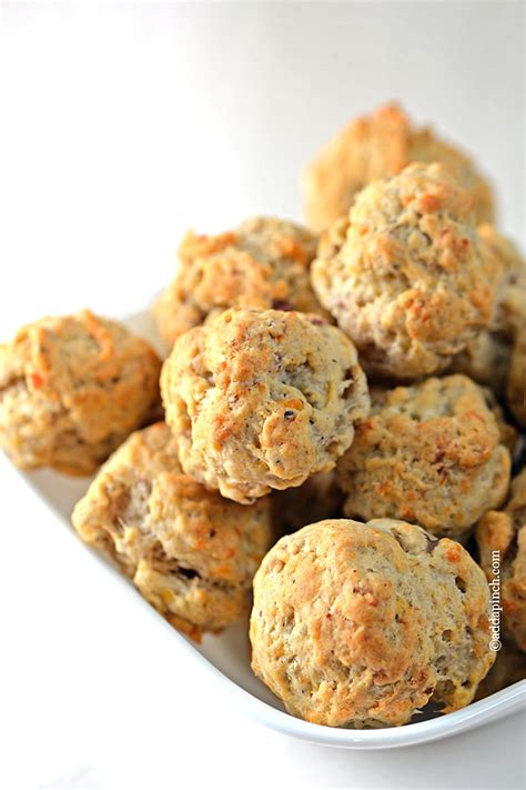 Sausage Balls Recipe - Add a Pinch