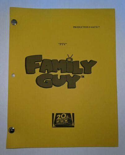 Family Guy Script "PTV" | #3936874975