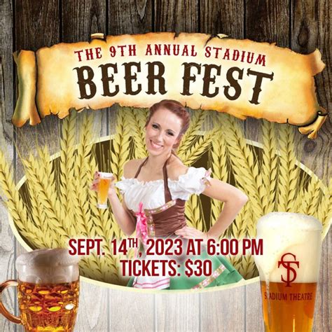 Sept. 14, 2023: Stadium Beer Fest | The Beverage Journal