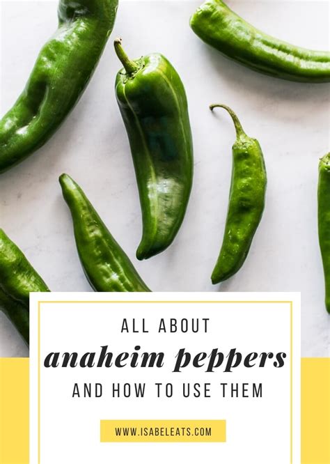 Anaheim Pepper: A Mild and Versatile California Chili - Isabel Eats