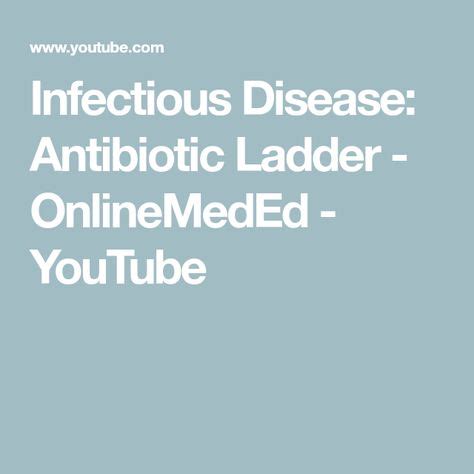 Sepsis Antibiotic Ladder