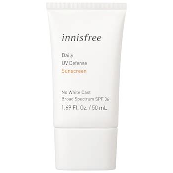 Daily UV Defense Invisible Broad Spectrum SPF 36 Sunscreen - innisfree | Sephora