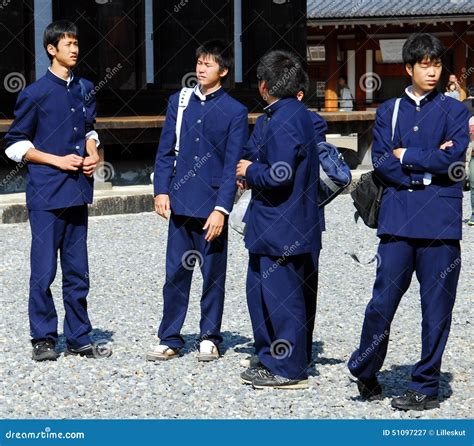 Japan boys school uniform editorial photography. Image of naval - 51097227