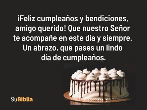 Mensajes cristianos de feliz cumpleaños para compartir - Biblia