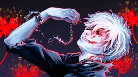 Ken Kaneki HD Wallpaper - Tokyo Ghoul Art by chwee