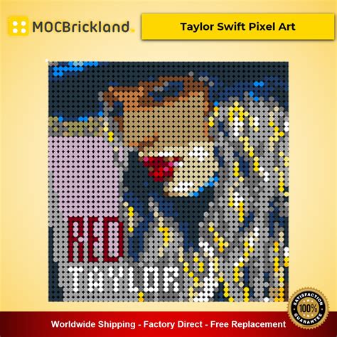 Creator MOC-90070 Taylor Swift Pixel Art MOCBRICKLAND – Bricksmyheart Variety Store