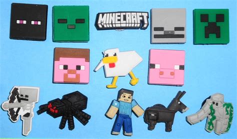 Minecraft Shoe Charms for Crocs Jibbitz Shoe Plugs Clogs Buttons Pins Over 1,000 Sets in my ...