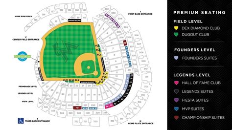 marlins park seating chart | Seating charts, Chart, Seating