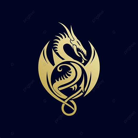 Templat Design Vector Hd Images, Dragon Logo Template Vector Design, Dragon, Decoration, Symbol ...