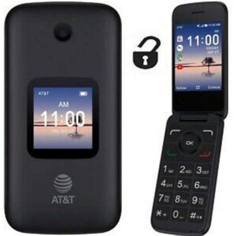 AT&T 4052R GSM Unlocked Smart Flip Phone -AT&T, Tmobile, Straight Talk ...