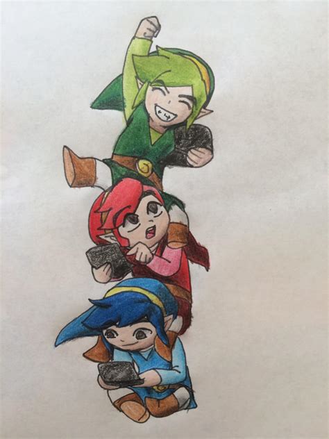 Triforce Heroes by Linkmastersword456 on DeviantArt