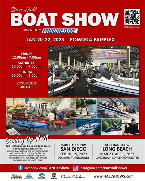 BART HALL BOAT SHOW 2023 - POMONA FAIRPLEX - Presented By Progressive ...