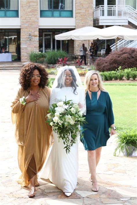 Oprah's Student Reflects on Oprah Walking Her Down the Aisle at Her Wedding