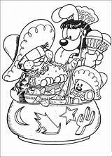 Mexican Food Coloring Pages  Best For Kids sketch template