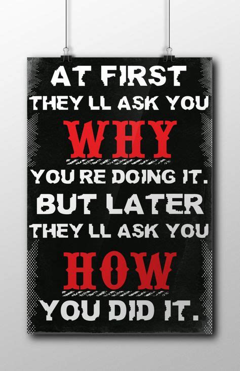 How and Why - Custom Poster | Custom posters, Poster on, Motivational quotes