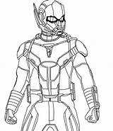 Amazing Ant Man Coloring Page  Free Printable Pages For Kids sketch template