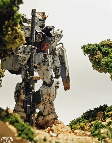 GUNDAM GUY: MG 1/100 RX-79(G) Gundam Ground Type - Diorama Build