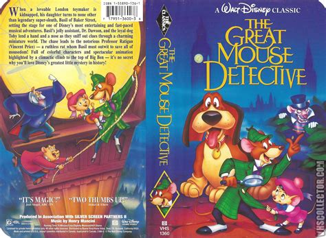 The Great Mouse Detective | VHSCollector.com