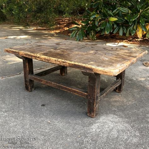 Rustic Antique Coffee Table