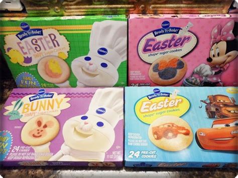 Pillsbury Ready To Bake Easter Shape Cookies Review | Easter edibles, Shaped cookie, Pillsbury