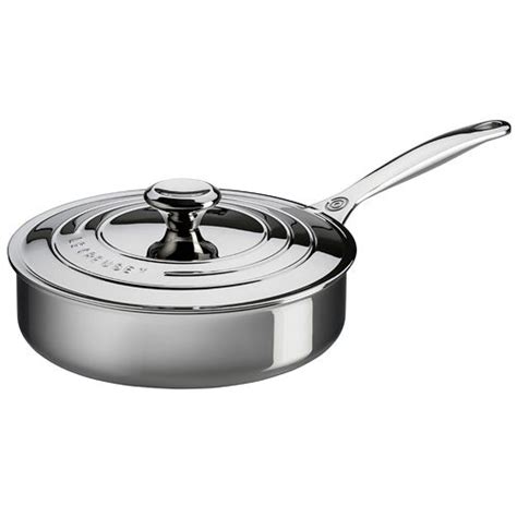 3qt Stainless Steel Saute Pan with Lid | Power Sales