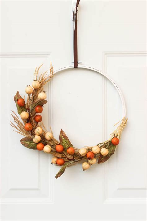 Harvest Door Wreath Ideas | Building Our Story